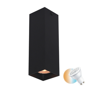 Utanpåliggande lampa Italux svart aluminium GU10 CLN-28394-M-BK small 0