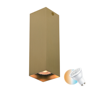 Italux svart ytmonterad GU10 lampa aluminium CLN-28394-M-GD small 0