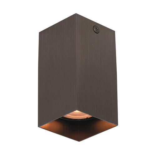 Kontrollera Utanpåliggande lampa Italux GU10 brun aluminium 5,8 cm CLN-28394-S-BRO