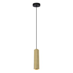 Pendellampa Italux svart GU10 aluminium 30 cm PND-28394-1-GD small 1