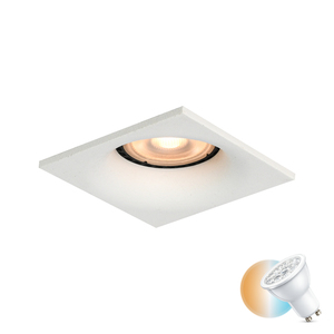 Infälld armatur Italux Aranta GU10 vit aluminium DL-61903A-WH small 0