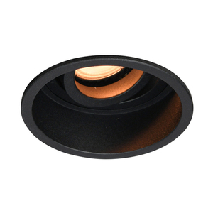 Inbyggd armatur Italux svart GU10 aluminium 9 cm DL-88290-GU-BK small 1