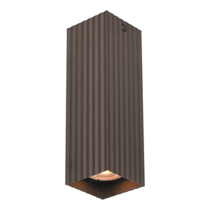 Utanpåliggande lampa Italux Tecno GU10 brun aluminium CLN-37492-M-BRO small 1