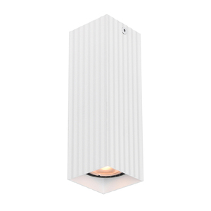 Utanpåliggande lampa Italux Tecno GU10 vit aluminium CLN-37492-M-WH small 1