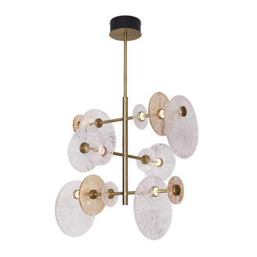 Kontrollera Pendant Light Max Light Allure P0541 Matt Gold 60 cm