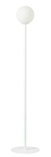 Kontrollera Stående lampa Aldex Vit metall och glas 162 cm 1080A