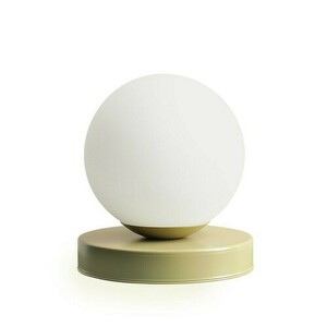 Aldex Ball Pistachio S bordslampa, pistagegrön, glasglob 14 cm, E14, 1076B12_S small 0