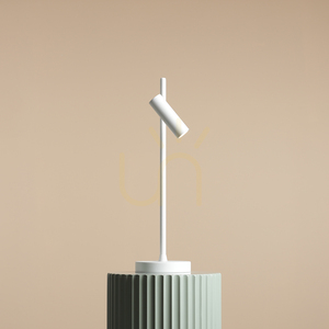 Aldex Trevo Table 1104B skrivbordslampa vit metall GU10 mini 54 cm small 2