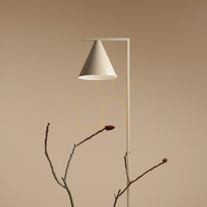 Aldex Form golvlampa i beige metall, 165 cm, 1108A17 small 1