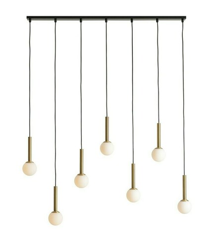 Kontrollera Pendant Lights Aldex Riu 7 Brass Glass 1121T40