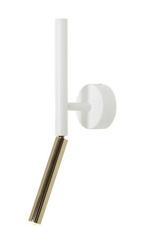 Kontrollera Vägglampa Aldex Stick Vit Metall 36 cm 1067C