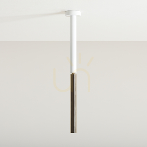 Aldex Stick White S takspotlight vit och guld 42 cm G9 1067PL_G_S small 2