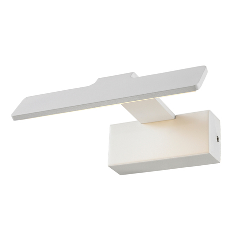Kontrollera Vägglampa Italux Corto LED vit 6W 3000K 15 cm MB1040S