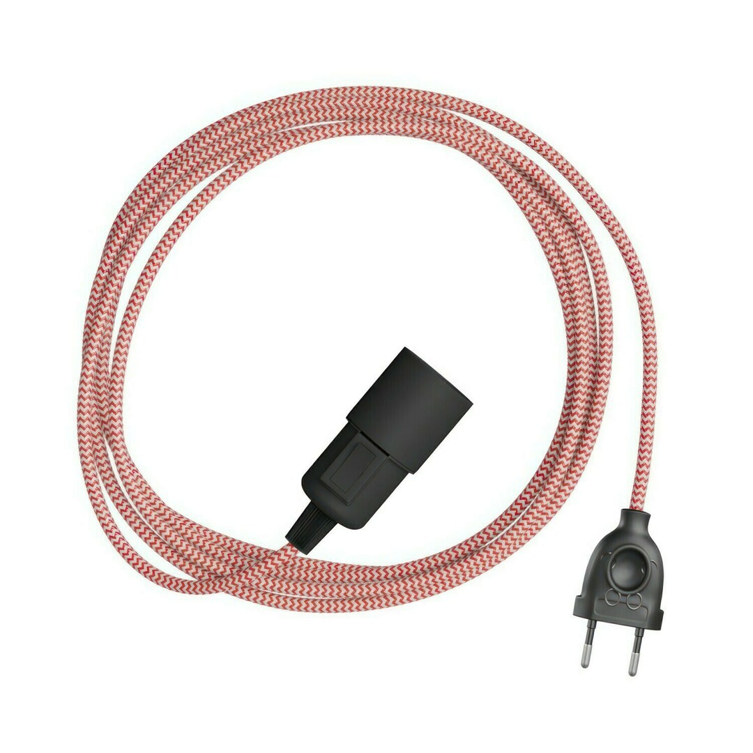 Kontrollera Röd Creative-Cables taklampa CAPL20389v27601 Röd Creative-Cables taklampa CAPL20389v27601