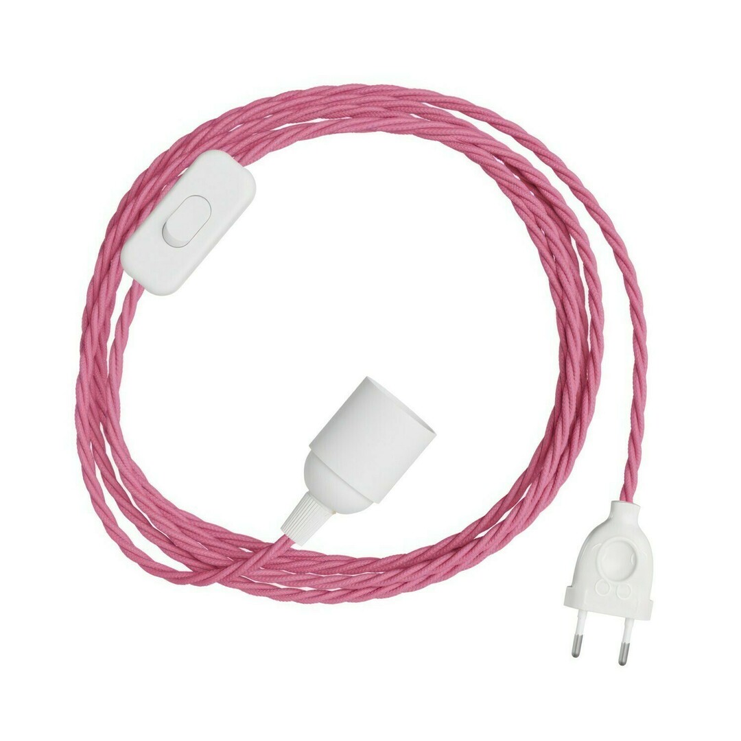 Kontrollera Rosa Creative-Cables taklampa CAPL20394v2726 Rosa Creative-Cables taklampa CAPL20394v2726
