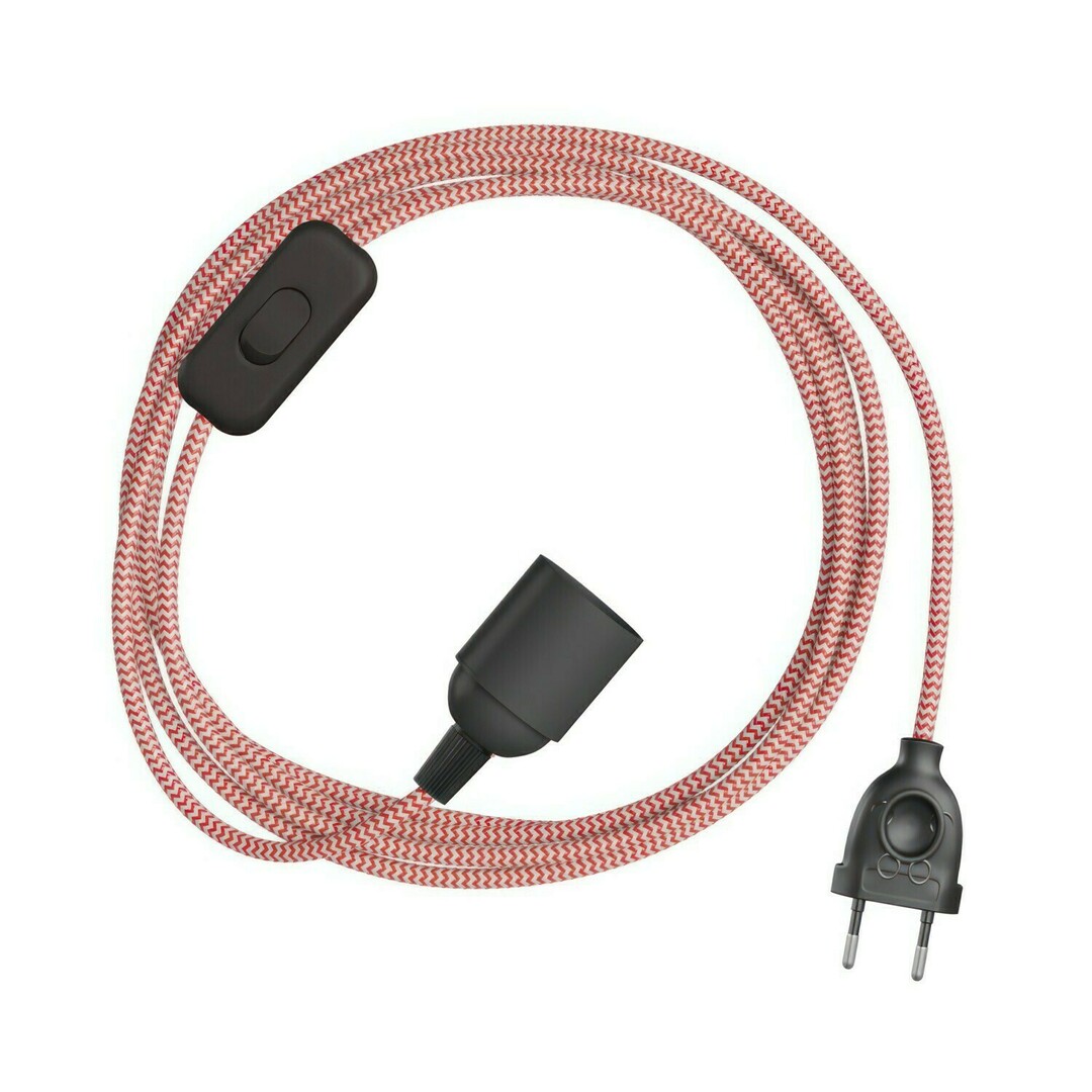 Kontrollera Röd Creative-Cables taklampa CAPL20395v274 Röd Creative-Cables taklampa CAPL20395v274