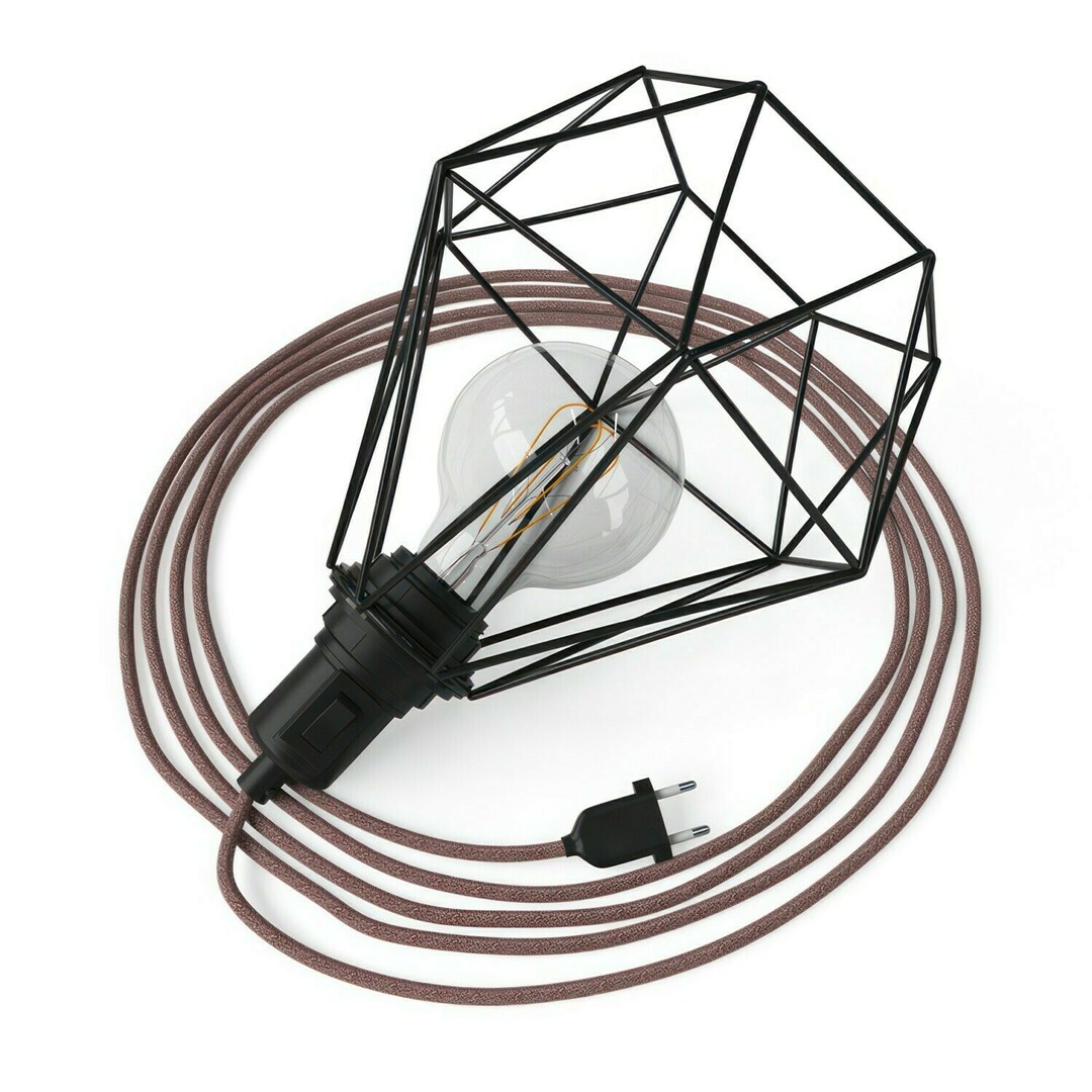 Kontrollera Svart Creative-Cables taklampa CAPL20417v28282. Svart Creative-Cables taklampa CAPL20417v28282.