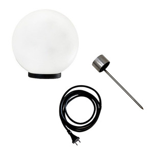 LUNA BALL 20 cm Dekorativ trädgårdskula med monteringssats – UV-beständig small 2