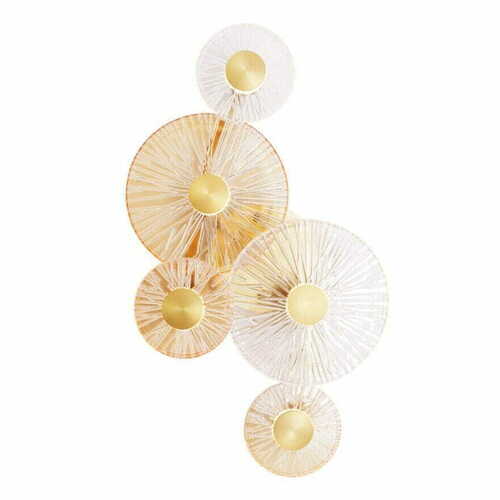 Kontrollera Vägglampa Max Light Allure W0357 5 ljus matt guld LED