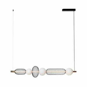 Pendant Light Max Light Bora C P0593 Black Gold 20 cm small 0