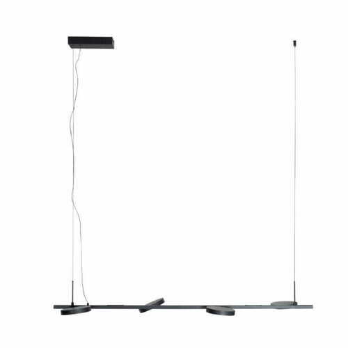 Kontrollera Pendellampa Max Light Ibiza IV P0529 svart LED 120 cm