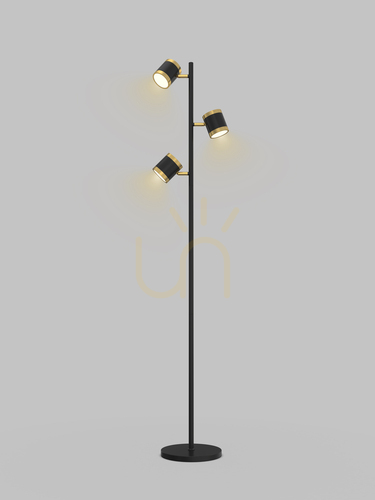 Kontrollera TOULOUSE - Aviano PREMIUM trippel golvlampa
