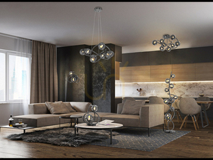 NANCY - taklampa med 12 ljuspunkter. Aviano PREMIUM small 6