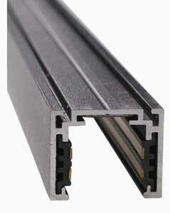 Magnetisk skenplatta Max Light MAX MT0012 svart aluminium 200 cm small 1