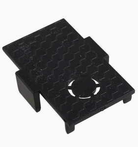 Ändlock för samlingsskena Max Light MAX MA0011 svart plast small 0