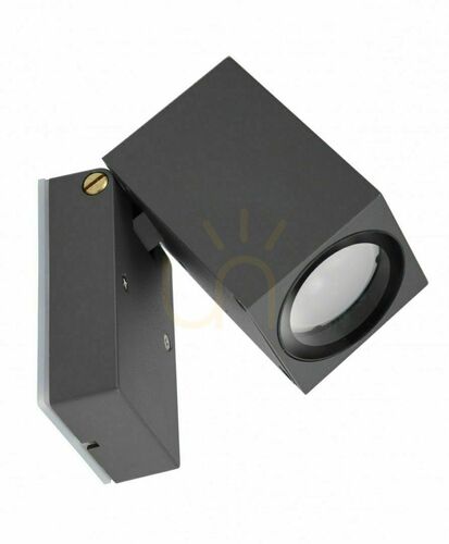 Kontrollera Utomhusvägglampa SU-MA MINI 5005 DG mörkgrå LED GU10 IP44