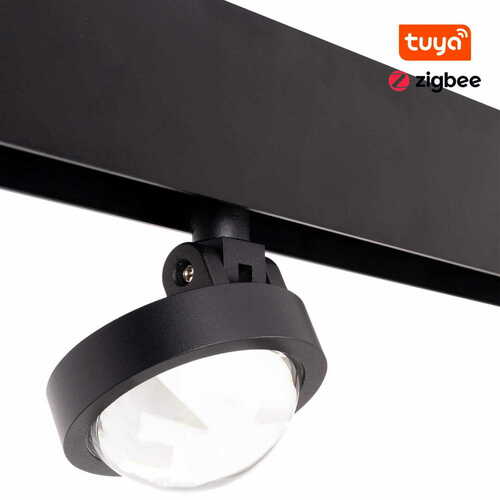 Kontrollera Spårljus Max Light MAX M0018Z magnetisk spotlight svart Zigbee 8W 2700-5000K