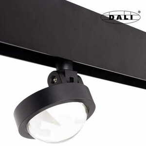 Spårljus Max Light MAX M0018D svart LED 8W 3000K DALI magnetisk small 0