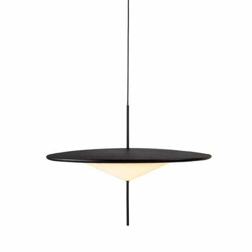 Kontrollera Pendellampa Max Light Cone II P0555 svart metall/glas 39 cm