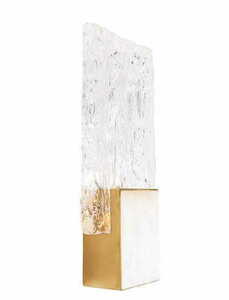 Vägglampa Max Light Vetro W0360 borstat guld LED 30 cm small 1