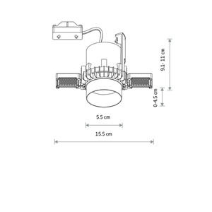 Downlight MONO SLIDE TRIMLESS 10802 Nowodvorski small 3