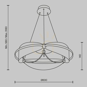 BREEZE taklampa MOD281PL-L45BS3K Maytoni small 7