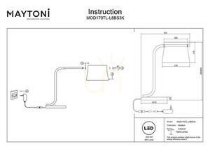 CABARET MOD170TL-L8BS3K bordslampa Maytoni small 7