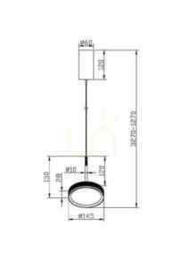 Taklampa EL MOD041PL-L15TR3K Maytoni small 11