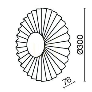 FIORE vägglampa MOD233WL-L11BS3K Maytoni small 10