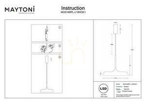 GERHARD taklampa MOD189PL-L18W3K1 Maytoni small 6