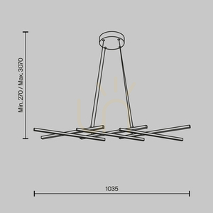HALO pendellampa MOD244PL-L50BSK Maytoni small 7