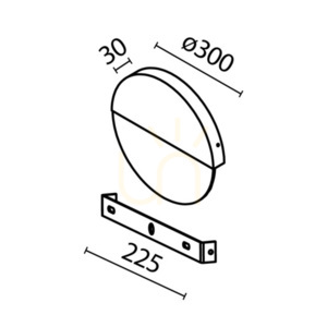 JUPITER MOD320WL-L6BS3K1 vägglampa Maytoni small 9