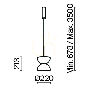 KYOTO taklampa MOD178PL-L11W3K Maytoni small 8