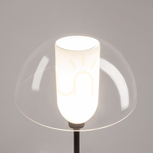 Kontrollera Maytoni Memory MOD177FL-01B golvlampa, svart, E14, 139 cm