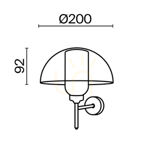 MEMORY vägglampa MOD177WL-01B Maytoni small 11
