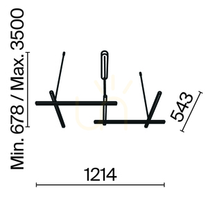 RADIANCE taklampa MOD278PL-L50G3K Maytoni small 11