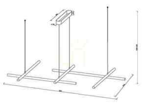 RADIANCE taklampa MOD278PL-L50G3K Maytoni small 9