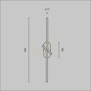 RENAISSANCE vägglampa MOD256WL-L5BS3K3 Maytoni small 12