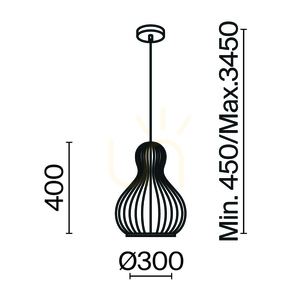 ROOTS taklampa MOD192PL-01W1 Maytoni small 7