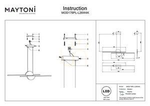 SKYLINE taklampa MOD179PL-L26W4K Maytoni small 10